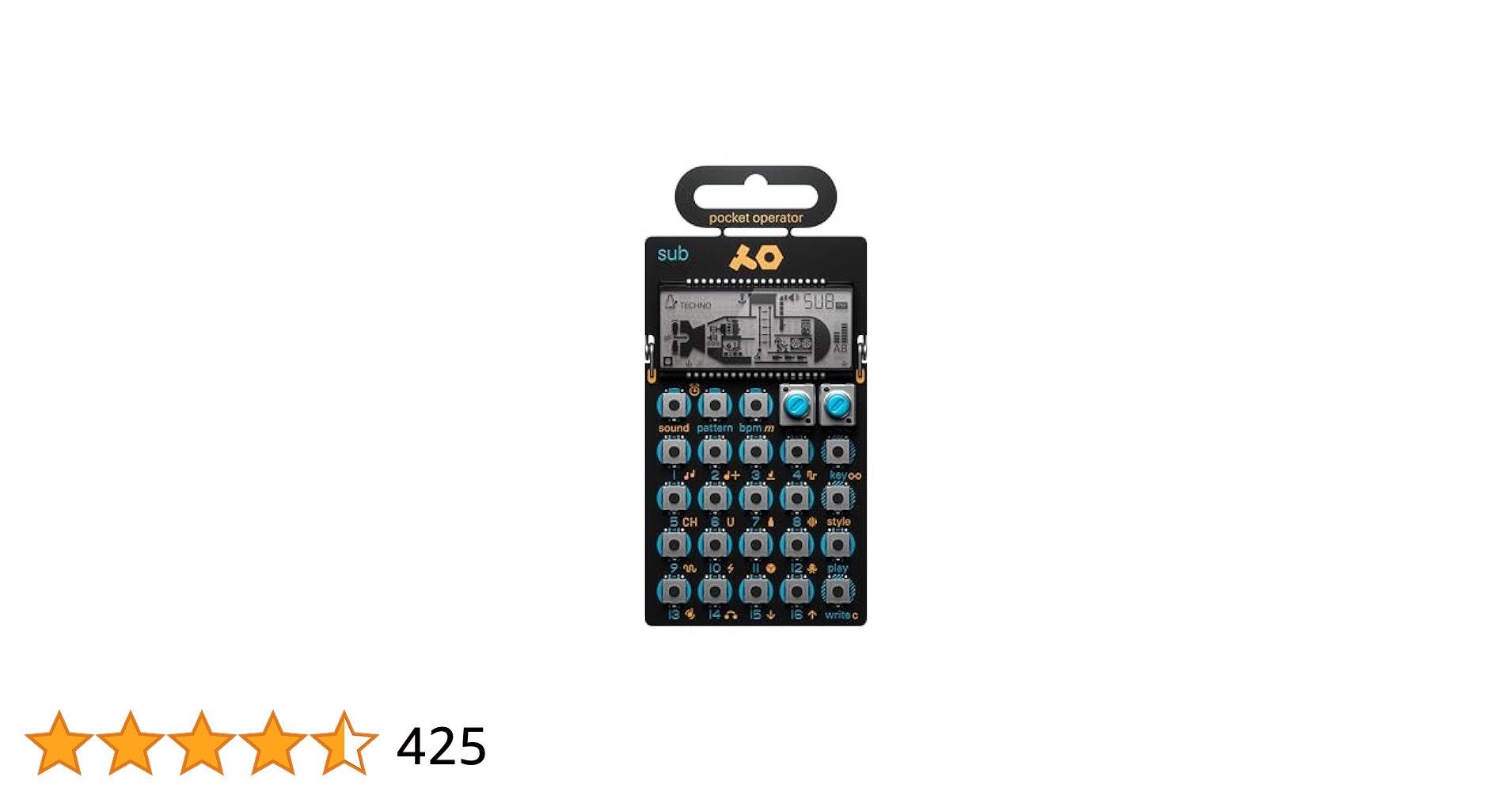 Teenage Engineering PO-14 sub ポケットオペレーター PO-14 sub - programmable bass synthesizer - teenage engineering